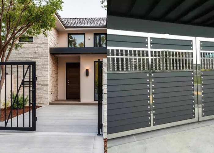 Model Gerbang Minimalis Terbaru, Desain Kekinian dengan Keamanan Maksimal!