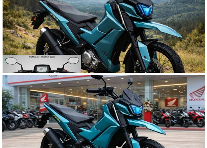 Honda X-Tracker 2026 Tampil Garang! Motor Bebek Rasa Trail yang Siap Libas Segala Medan!