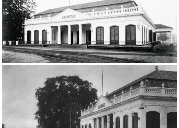 Jejak Megah Societeit de Harmonie: Kisah Bangunan Elite Batavia yang Hilang Ditelan Modernisasi!