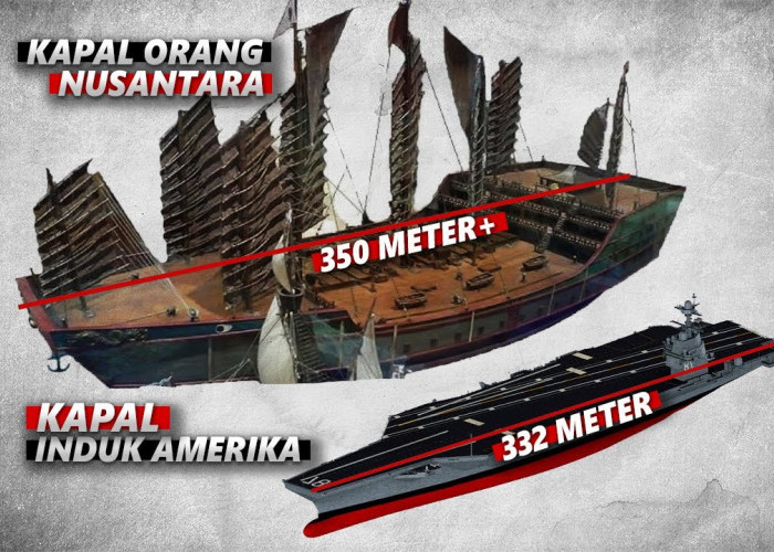 Lebih Besar Dari Kapal Induk Amerika? Inilah Sosok Kapal Jung Kuno Milik Majapahit!
