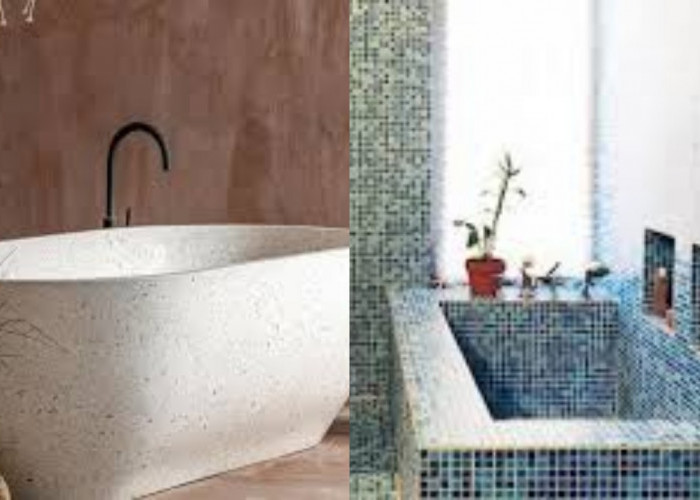 Inspirasi Bak Mandi Keramik Modern yang Bikin Kamar Mandi Makin Elegan!