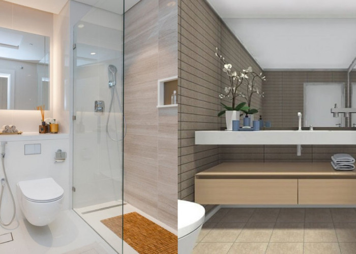 Konsep Kamar Mandi Minimalis Anti Pengap, Cocok untuk Ruangan Sempit!