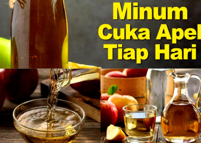 Untuk Dapatkan Khasiat Cuka Apel. Segini Takaran Minum Cuka Apel Setiap Hari