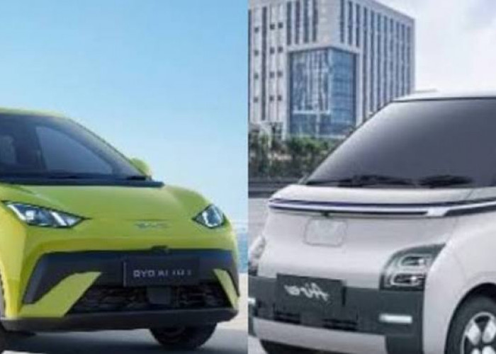 Perang Harga Mobil Listrik Murah! Wuling Air ev vs BYD Atto 1 Standard, Mana yang Paling Hemat?