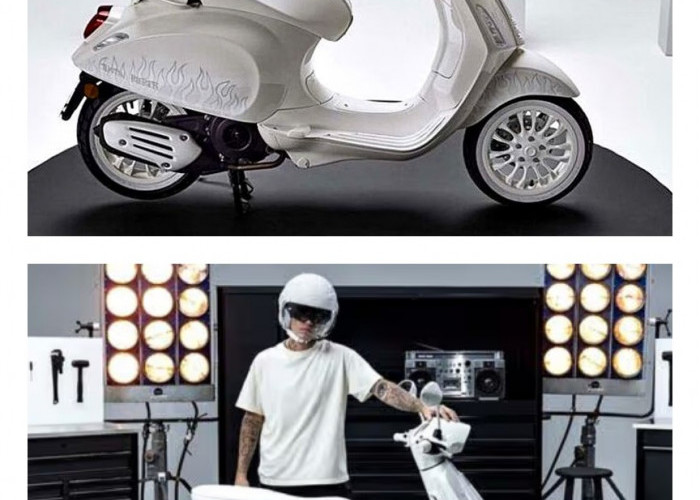 Vespa Sprint 150 Edisi Justin Bieber, Skutik Premium untuk Fans dan Pecinta Gaya