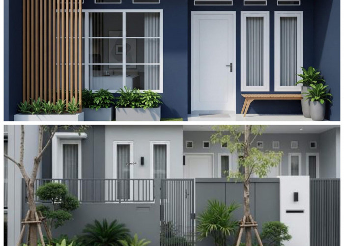 Anti Boring! 7 Kombinasi Warna Cat Teras Dua Warna Bikin Rumah Makin Estetik!