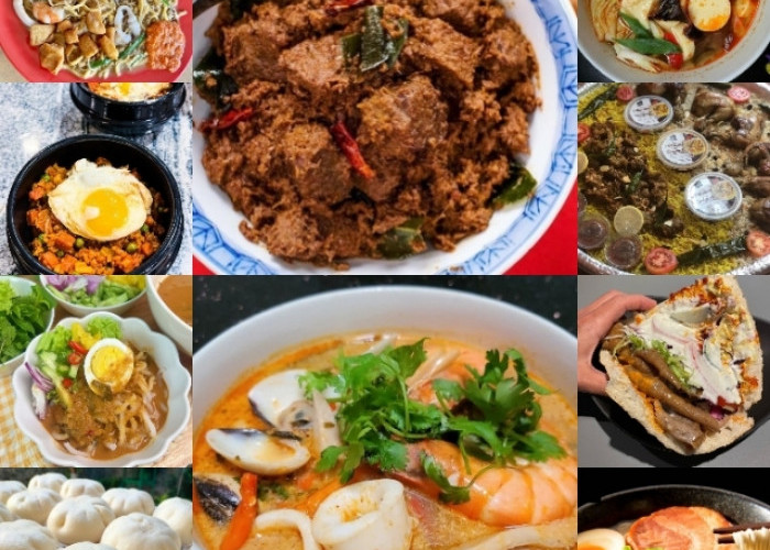 Top 10, Kuliner Asia Yang Dicintai Wisatawan Mancanegara, Indonesia Diurutan Keberapa, Tebak Kuliner Apa