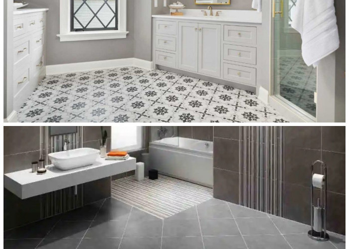 Tidak Licin dan Aman! 10 Rekomendasi Keramik Lantai Terbaik untuk Kamar Mandi Estetik