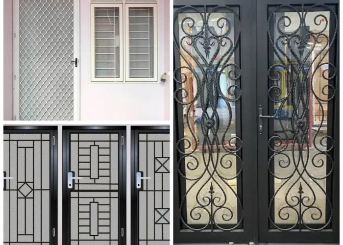 9 Inspirasi Model Teralis Pintu Minimalis Modern yang Bikin Rumah Aman Sekaligus Makin Elegan!