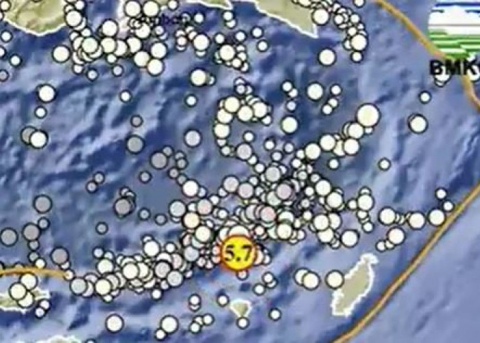 Gempa Magnitudo 5,7 Guncang Southern Sumatra Pagi Ini, BMKG Imbau Masyarakat Tetap Tenang