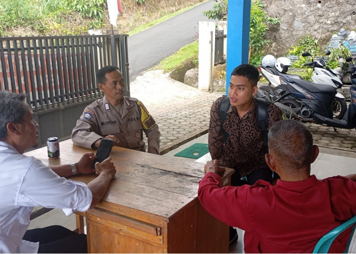 Intensifkan Giat Sambang Warga, Bhabinkamtibmas Ini Ingatkan Jauhi Judol dan Anti Premanisme