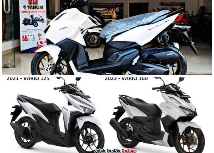 Honda Vario 160 CBS Putih Doff Tampil Makin Sporty! Skutik Modern dengan Fitur Lengkap dan Harga Terbaru