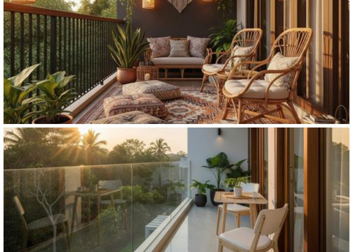 Balkon Ala Kafe Kekinian: 8 Ide Desain Nyaman untuk Bersantai di Rumah