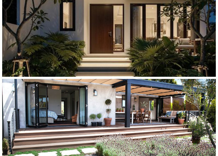 Tanpa Pagar tapi Tetap Privat! 12 Desain Teras Cantik untuk Rumah Dekat Jalan