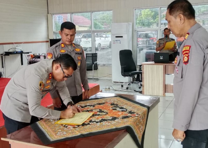 Jajaran Polres Pagar Alam Tanda Tangani Pakta Integritas dan Perjanjian Kerja TA 2026