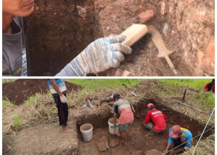 Tim Arkeolog Berhasil Ungkap Temuan Situs Bhre Kahuripan yang Berhubungan dengan Kerajaan Majapahit 