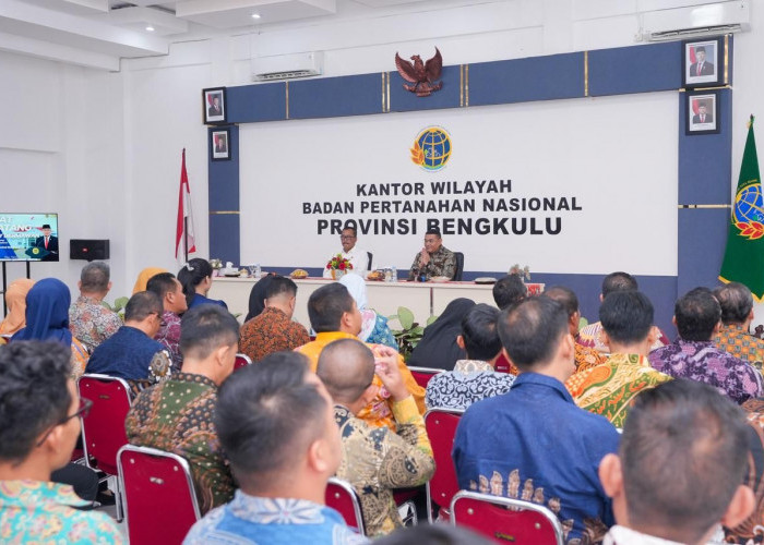 Wamen ATR/BPN Tekankan Kepatuhan Regulasi dan Empati Pelayanan Publik di Bengkulu
