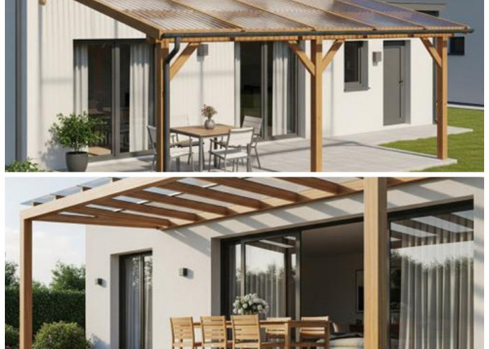 7 Ide Rangka Kayu Kanopi Rumah Kecil yang Estetik dan Hangat: Pilihan Cerdas yang Fungsional di 2026!