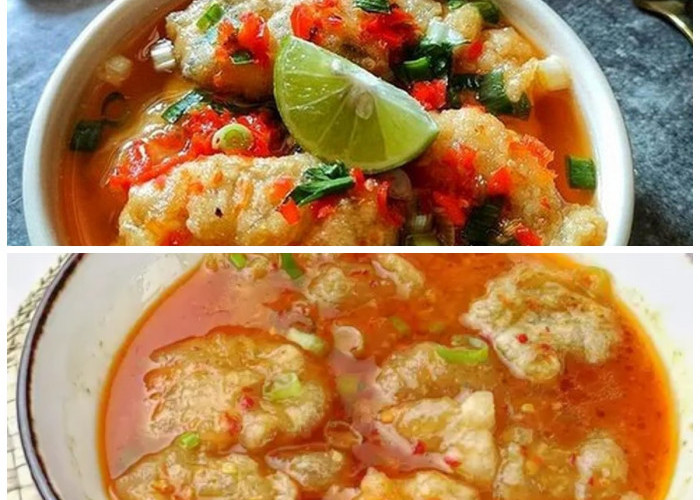 Resep Cireng Kuah Pedas: Camilan Simpel dengan Rasa Super Nagih