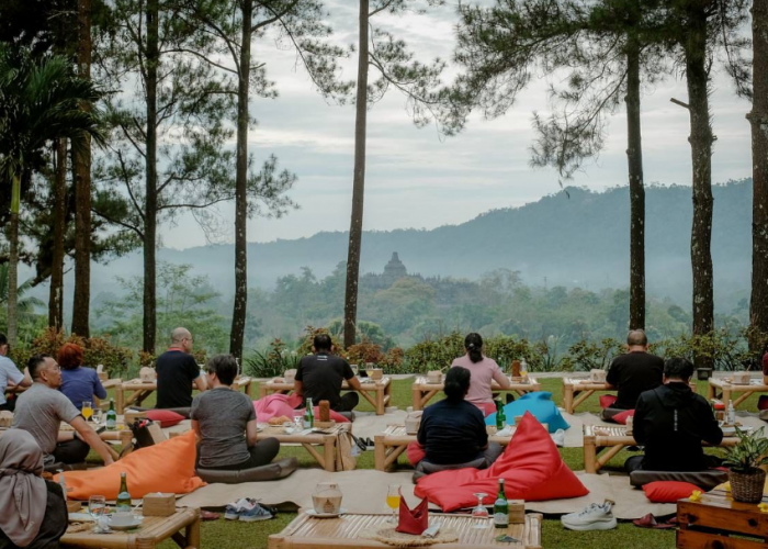 Hari Terakhir, 22 Delegasi Negara Anggota ASEAN Nikmati Keindahan Borobudur