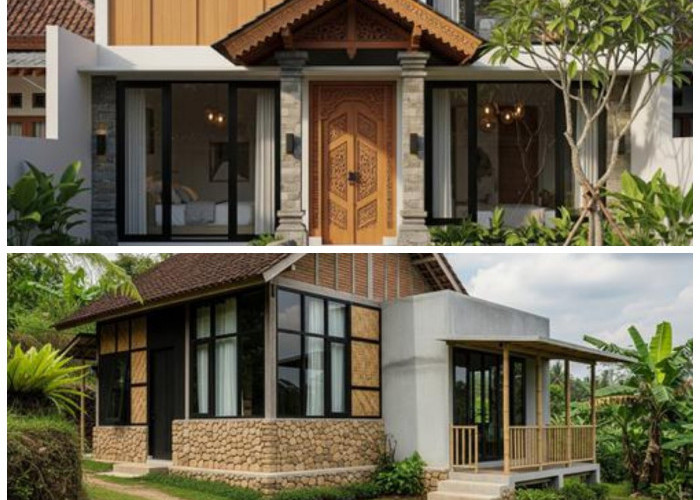 7 Ide Desain Fasad Rumah Klasik di Desa yang Mewah dan Tak Lekang oleh Waktu