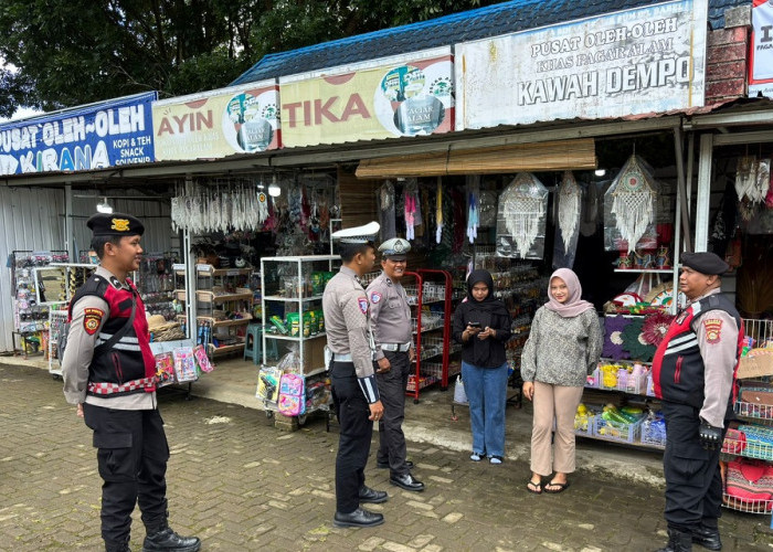 Patroli Perintis Presisi Jaga Kondusifitas Kawasan Wisata di Pagar Alam