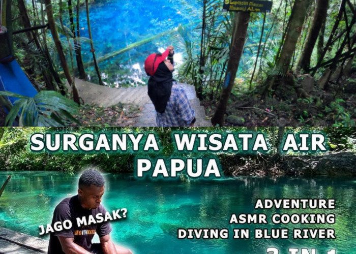 Pesona Alam Telaga Biru Samares yang Memikat di Biak Papua