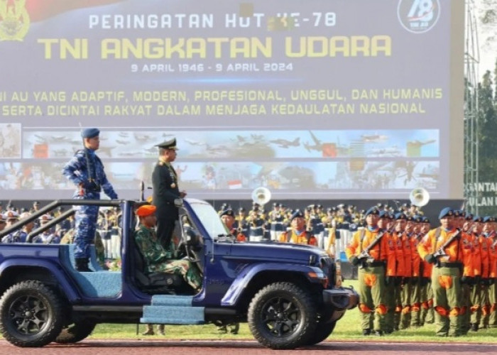 Pimpin Upacara HUT Ke-78 TNI AU, Begini Pesan dan Arahan Panglima