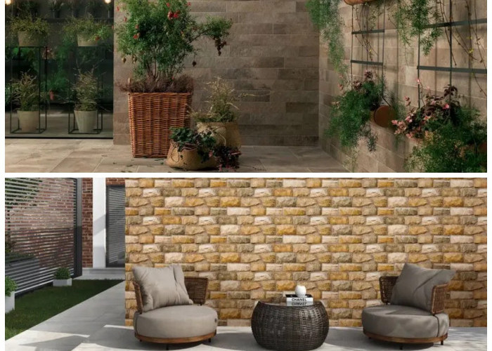 Inspirasi Warna Keramik Dinding Teras yang Estetik, Hunian Terlihat Mewah dan Rapi