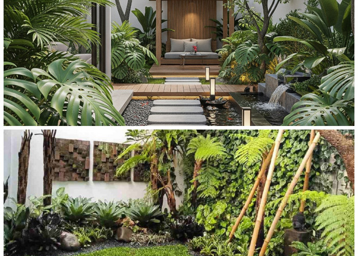 Inspirasi Taman Tropis Ala Bali yang Bikin Rumah Terlihat Asri dan Elegan
