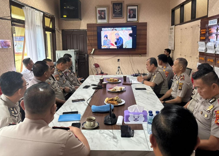 Polres Pagar Alam Siap Terapkan KUHP - KUHAP Baru