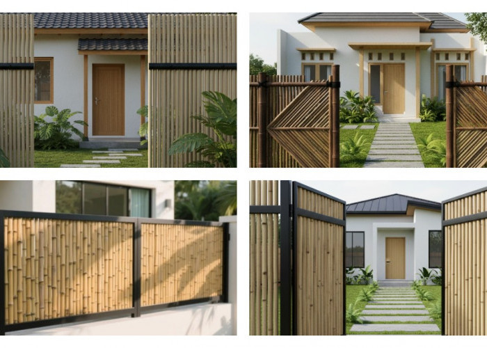 5 Inspirasi Model Pagar Bambu Estetik yang Mempercantik Hunian dan Ramah Lingkungan!