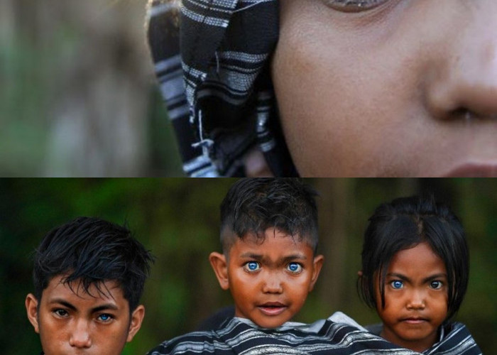 Unik! Inilah 3 Suku Asli Indonesia yang Miliki Mata Biru Mirip Bule