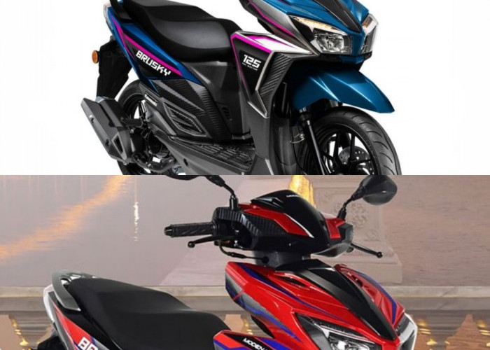  Kawasaki BRUSKY 125, Skuter Matik 'Langka' yang Jadi Kejutan dari Sang Raja Motor Sport