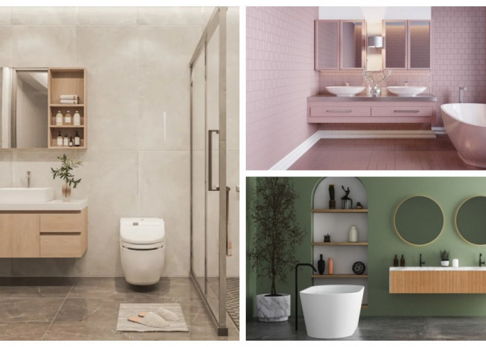 Kamar Mandi Gelap Bisa Jadi Cantik! Kunci Transformasi Ada di Warna yang Tepat