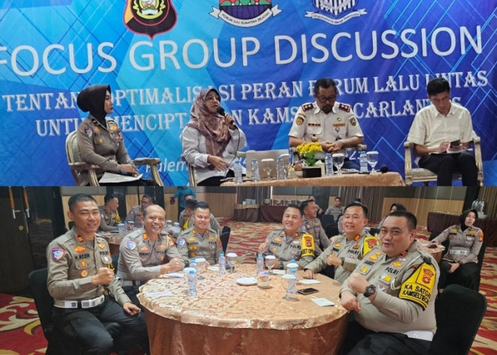 Hadiri FGD Optimalisasi Peran Forum Lalu Lintas, Wujudkan Kamseltibcarlantas di Sumsel