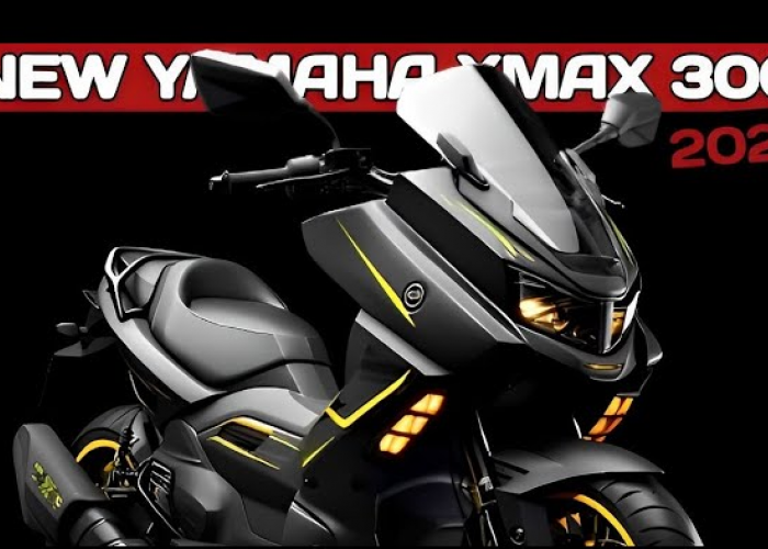 New Yamaha XMAX 300 2024, Big Skutik Terbaru dengan Mesin Lebih Besar dan Fitur Modern