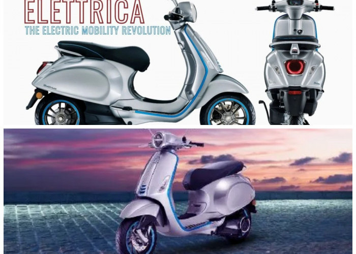 Vespa Elettrica: Perpaduan Desain Ikonik dan Teknologi Listrik Modern yang Mencuri Perhatian