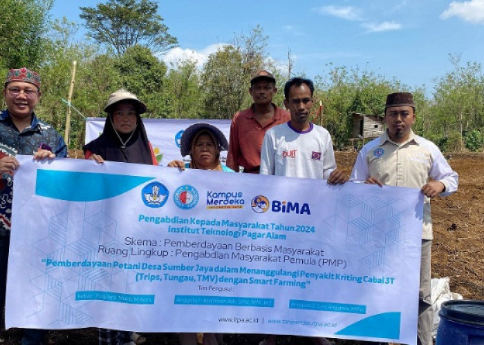 Berdayakan Petani Melalui Program Smart Farming di Sumber Jaya