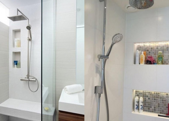 Model Tempat Sabun Tembok Kamar Mandi, Simpel tapi Bikin Ruangan Lebih Rapi!