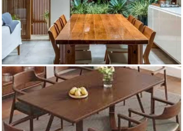 Meja Makan Kayu Jati: 9 Ide Elegan untuk Membuat Ruang Makan Makin Mewah