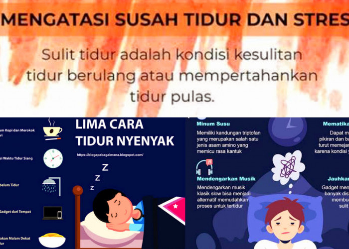 Stres Berlebih Bikin Susah Tidur? Begini Cara Mudah Atasinya