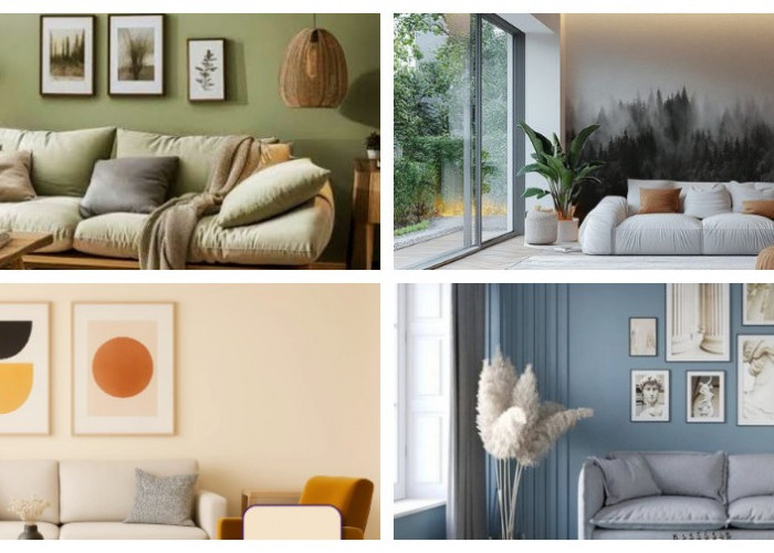 Ruang Tamu Mewah dengan 5 Kombinasi Warna Cat Ini, Wajib Dicoba!