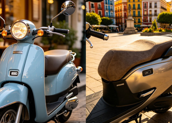 Honda Scoopy 2026 Tampil Lebih Modern, USB Type-C Charger Jadi Andalan untuk Mobilitas Masa Kini