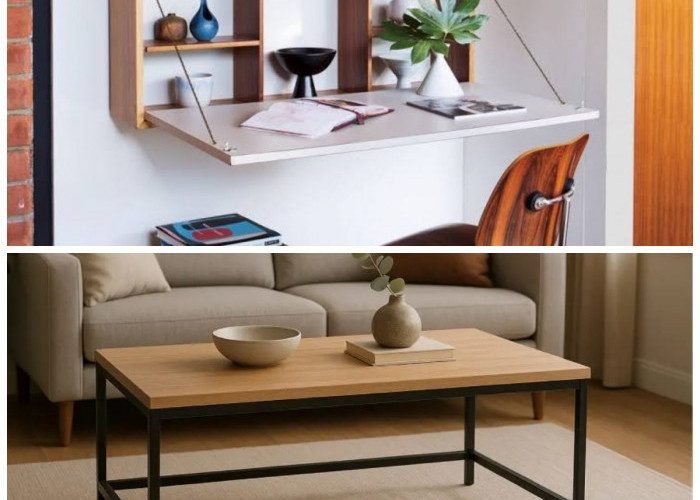 5 Inspirasi Desain Meja Praktis yang Membuat Ruangan Lebih Efisien