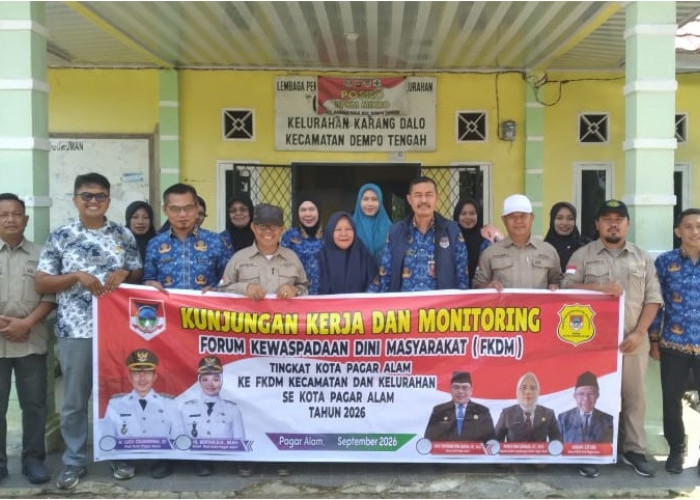 Demi Keamanan di Kelurahan, Dukung Penuh Pembentukan FKDM Dempo Tengah