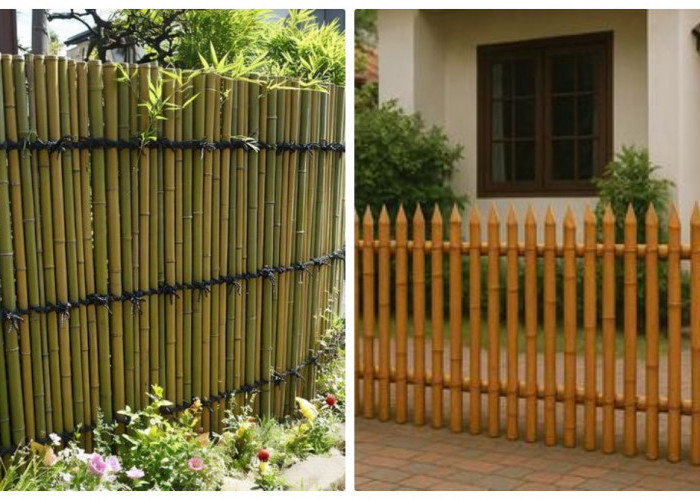 8 Inspirasi Pagar Bambu Estetik untuk Mempercantik Tampilan Rumah