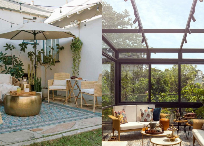 Desain Teras Belakang Minimalis, Tempat Healing Tanpa Keluar Rumah!