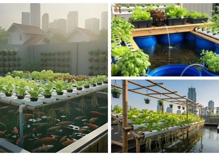 Urban Farming Modern: Kebun Sayur di Atas Kolam Ikan Hemat Lahan dan Air