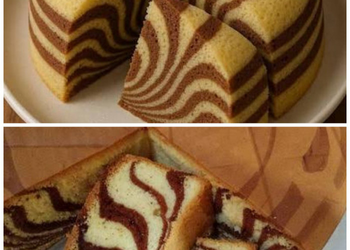 Trik rahasia membuat kue bolu macan mewah yang empuk, lembut, dan bermotif cantik buatan rumahan!